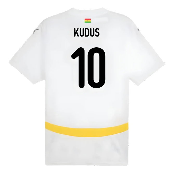 2024-2025 Ghana Home Shirt (Kudus 10)-SoccerKits Hub | Buy Soccer Jerseys Online